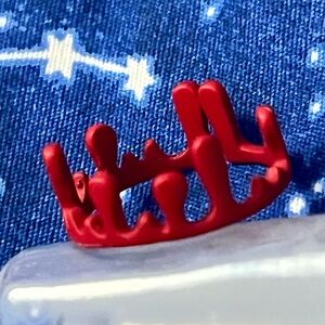 💜 Blood Drip Adjustable Ring